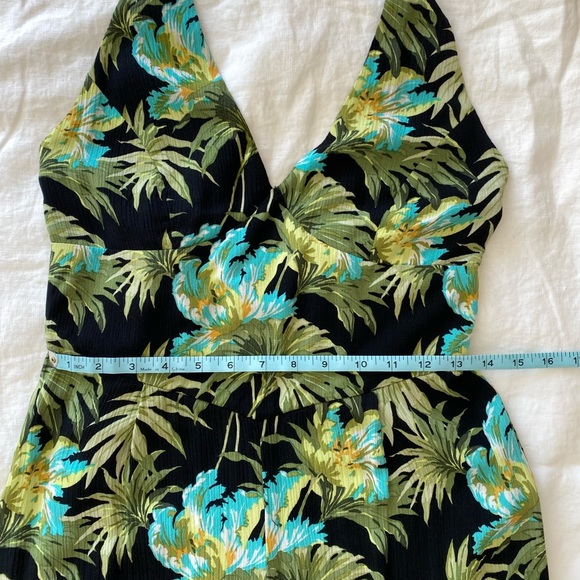 TopShop Tropical Halter Jumpsuit - Picture 9 of 14